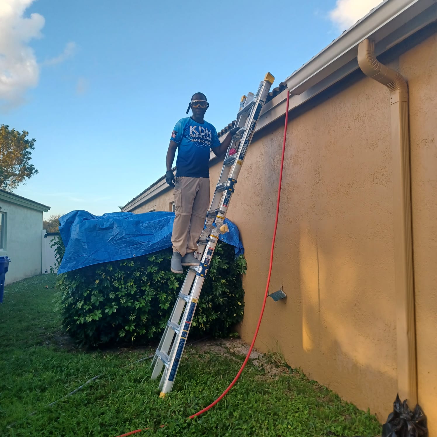 Before Roof Cleaning