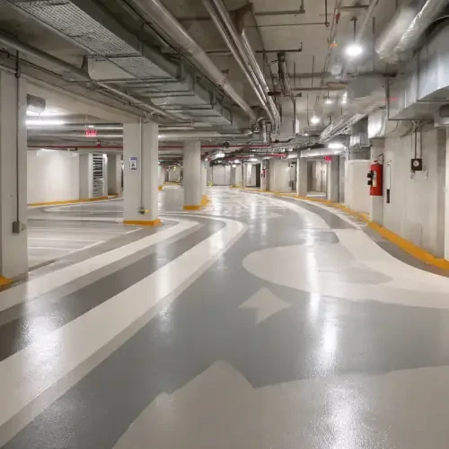 Parking Garage Floors, Ramps, and Interior Lanes