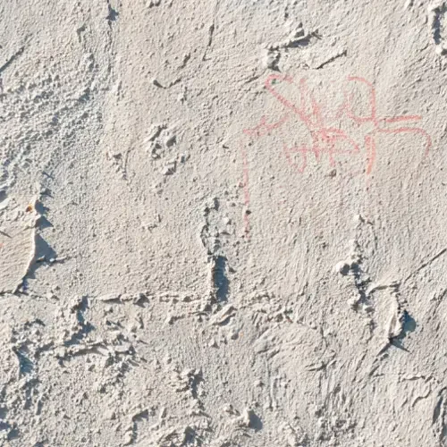 painted stucco graffiti
